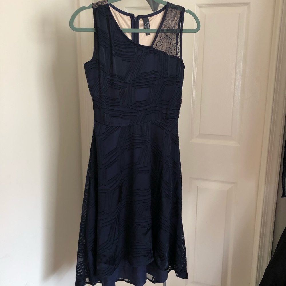 Navy Engagement dress size2